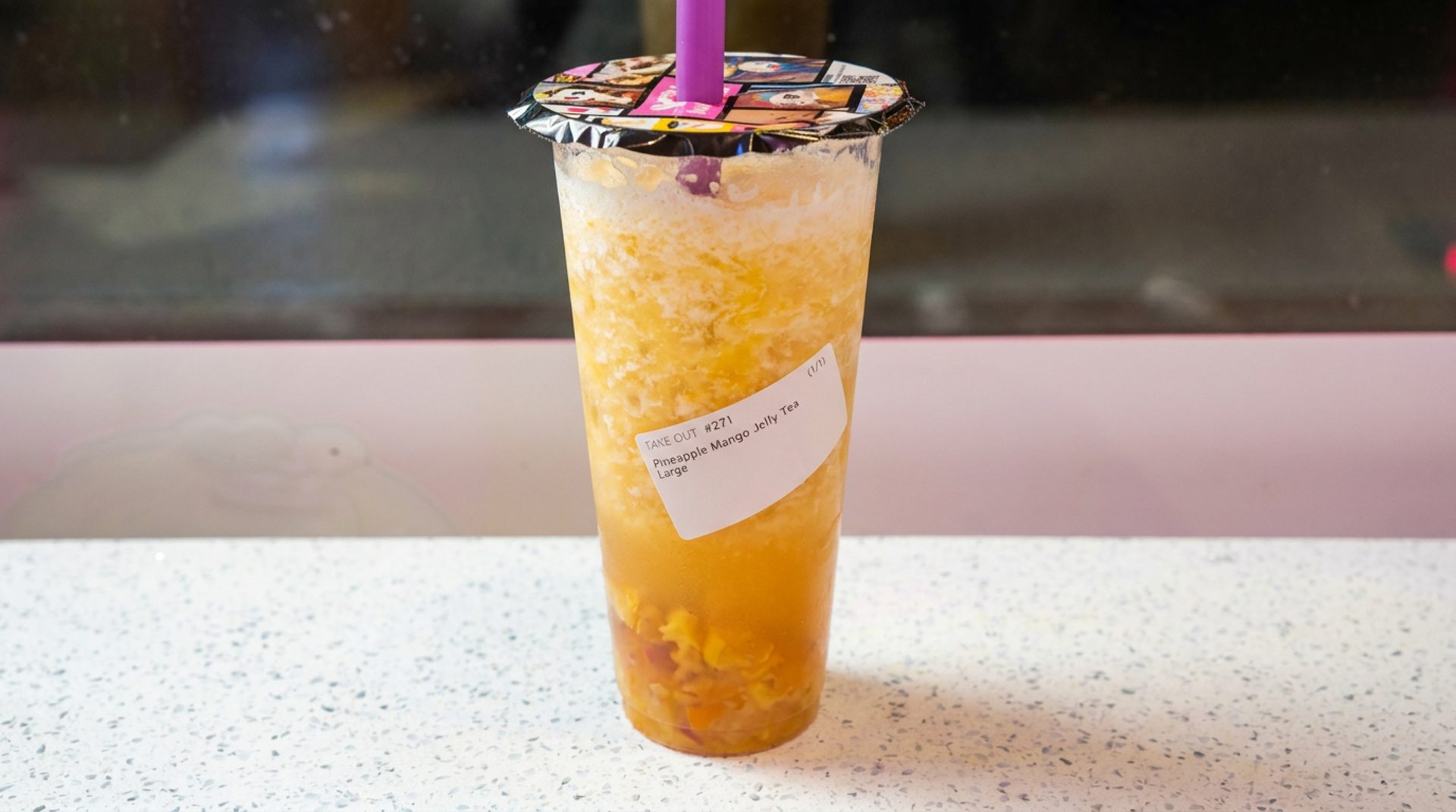 Try the jelly tea