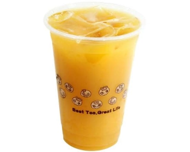 Green Tea Yakult 绿茶优格.