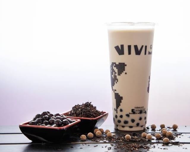 Bubble Milk Black Tea 珍珠奶茶.
