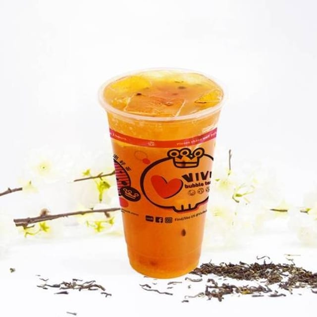 Passion Fruit Tea 百香果鲜茶.