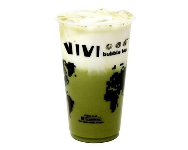 Matcha Latte 抹茶拿铁.