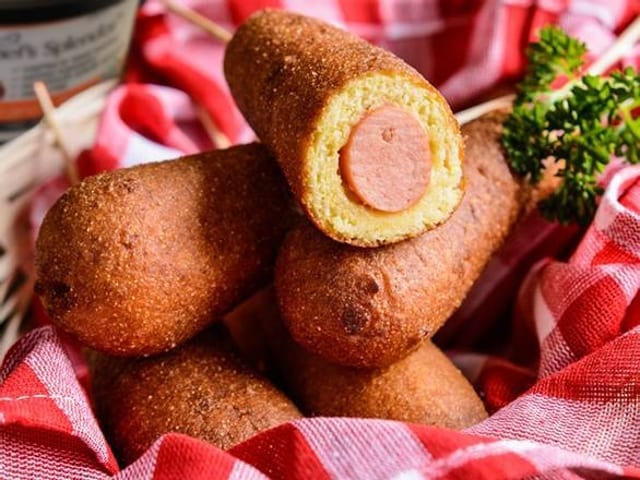 Corn Dog 炸热狗.