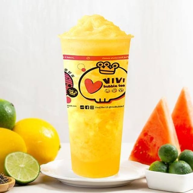 Kumquat Lemon Slush 金桔柠檬沙冰.