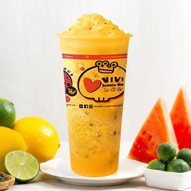 Passion Fruit Slush 百香果沙冰.