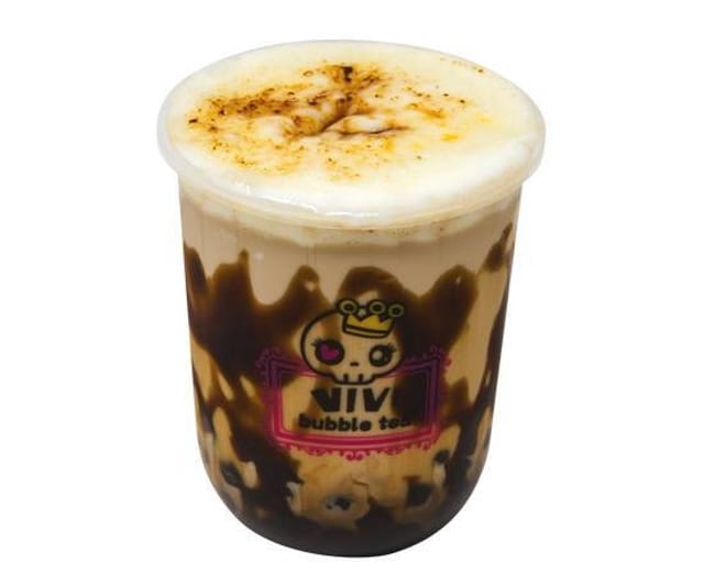 Flaming Brown Sugar Milk Tea 火焰黑糖奶茶.