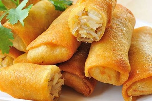 Mini Veg. Spring Rolls 迷你春卷.